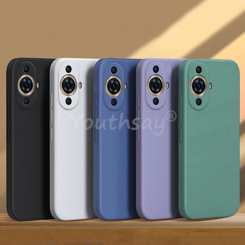 Huawei Nova 12 - Huawei 社ノヴァ 11 プロケースシリコーン液体カバー Huawei 社ノヴァ