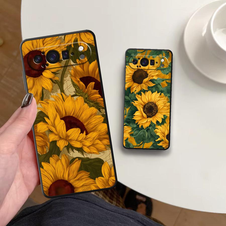 ひまわり海 Funda 電話カバーケース Google Pi - Google Pixel 9 のレビューと価格