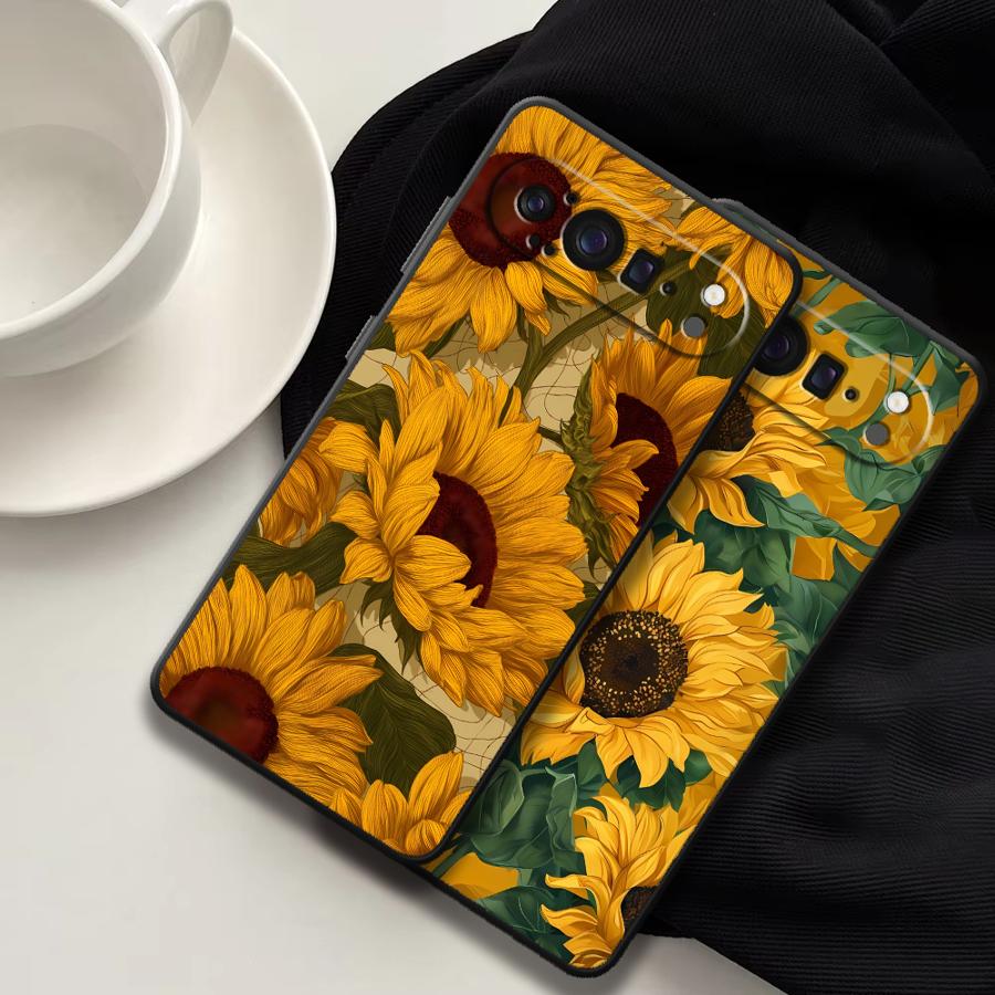 ひまわり海 Funda 電話カバーケース Google Pi - Google Pixel 9 のレビューと価格