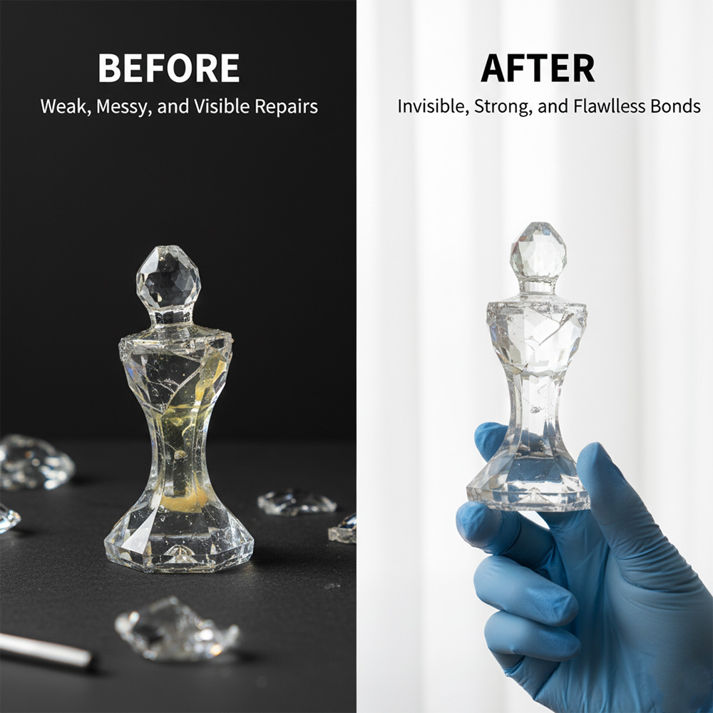 クリア UV 接着剤キット 110 ミリリットル硬化ライトラ - Liquid Uv Glue Kit のレビューと価格