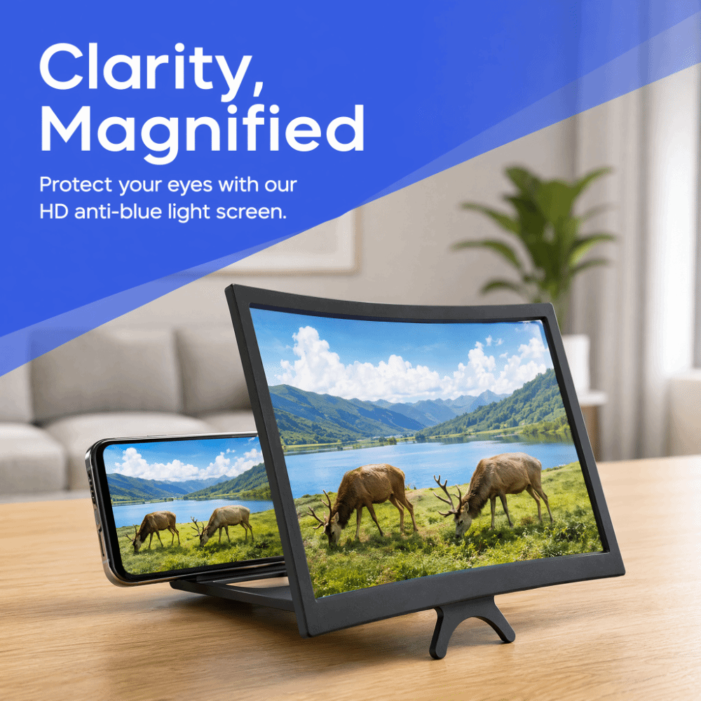 12インチ3Dスクリーン拡大鏡ブラケット フレネルレンズ 曲 - Matte Anti Glare Screen のレビューと価格