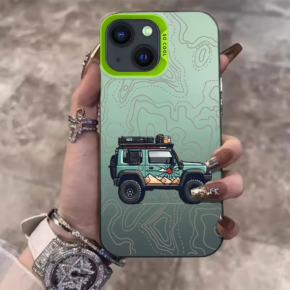 シンプルな車柄のスマホケース iPhone 17 Air 1 - Apple Iphone 15 Pro Max のレビューと価格